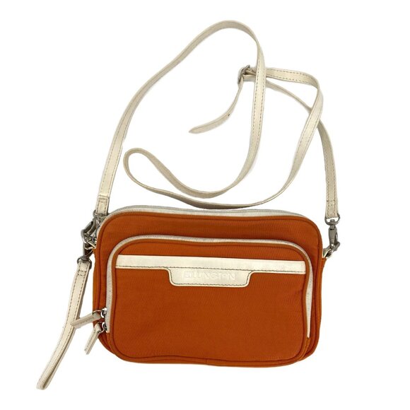 Ellington Orange White Crossbody Bag | Perfect for Every Occasion - Picture 1 of 11